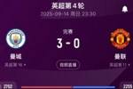 终于赢了！曼城3-0曼联取近5场曼市德比首胜，此前已2负2平