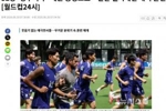 韩媒：韩国队休整一天后恢复训练，为可能面对的比利时进行备战